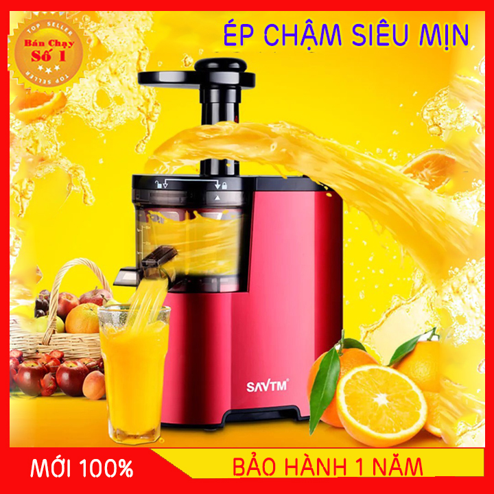 Máy Ép Trái Cây Hoa Quả lấy đầy đủ chất dinh dưỡng - máy ép chậm SAV -Mã: 1121