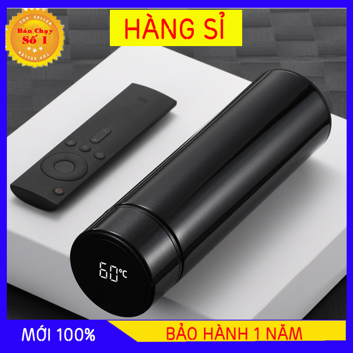 [GIỮ NHIỆT 24H] BÌNH GIỮ NHIỆT CAO CẤP HIỂN THỊ NHIỆT ĐỘ - Mã: 2121