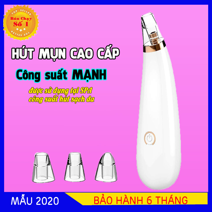 Máy hút mụn DETECTOR cao cấp (PHIÊN BẢN MỚI PIN RỜI) - Mã: 3412