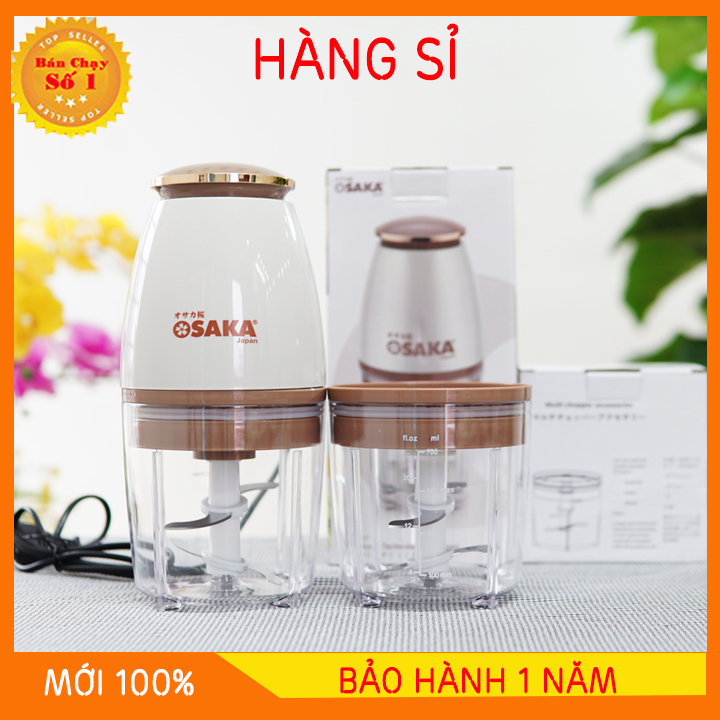 [HÀNG XỊN - GIẢM THÊM 12%] Máy Xay Sinh Tố Đa Năng OSAKA Nhật Bản Xay Thịt - Xay Đá - Hoa Quả Siêu Nhanh,..vv