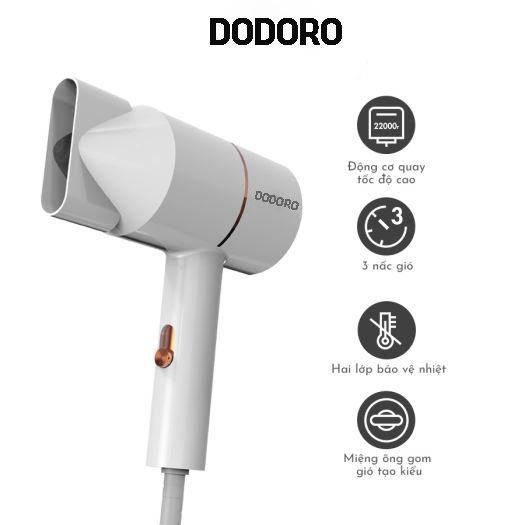 Máy sấy tóc 2 chiều CERAMI GHD-N700A gấp gọn, cao cấp - Hàng chính hãng