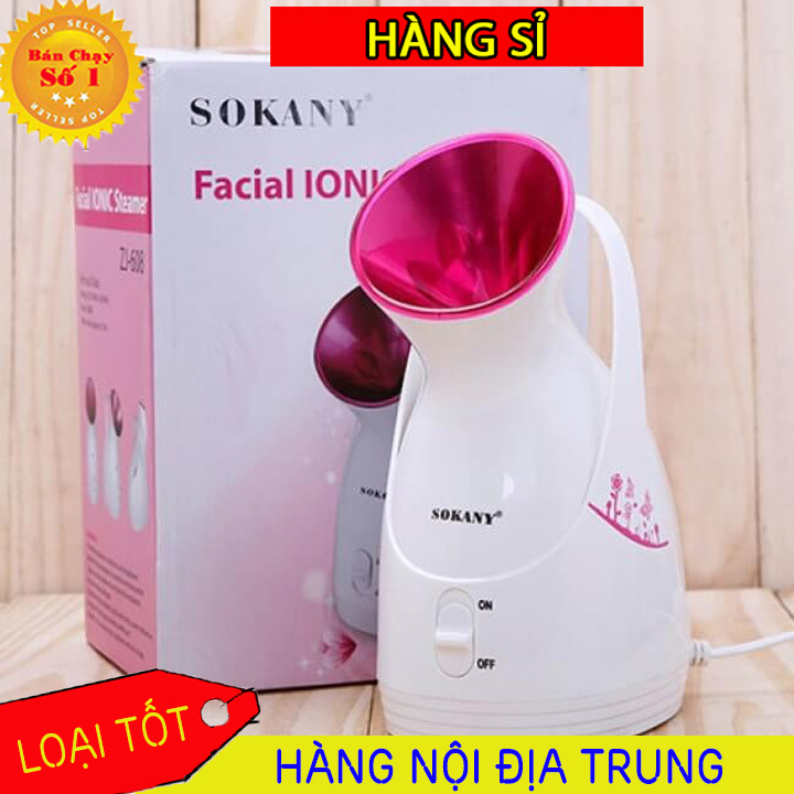 Máy Xông Hơi Mặt Sokany, Máy Xông Hơi cho da Thâm, Da khô, nứt nẻ, trứng cá - Mã: 3331