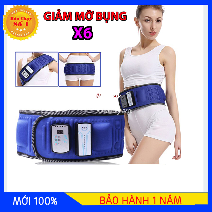Đai massage giảm mỡ bụng X6 -Mã: 325