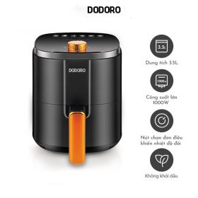 Nồi chiên không dầu DODORO ZO-M6A dung tích 6L giá rẻ - Thép không gỉ - Giá rẻ - Hàng chính hãng